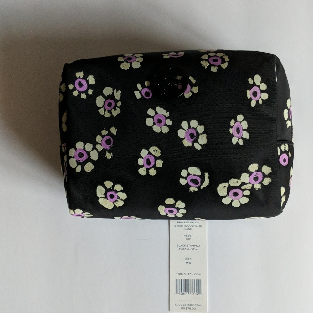 Tory Burch Printed Nylon Brigitte Cosmetic Case